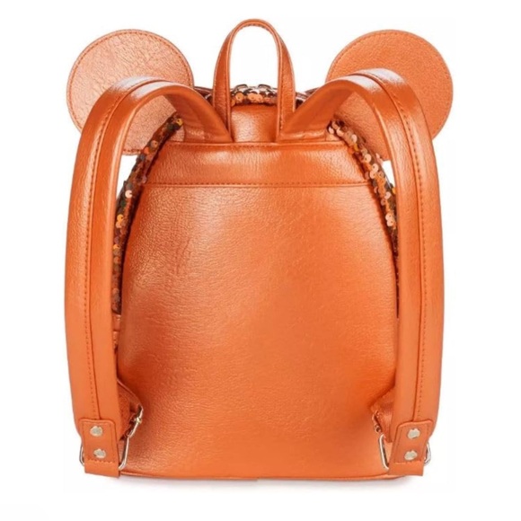 New Disney Loungefly Minnie Sequin Backpack - Picture 2 of 4